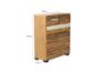 Picture of Test No Order - LEAMAN 6-Drawer Solid Acacia Wood Tallboy