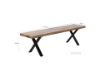 Picture of Test No Order - GALLOP 180 Dining Bench (Live Edge)