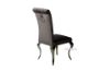 Picture of Test No Order - AITKEN Stainless Frame Velvet Dining Chair (Dark Grey)