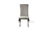 Picture of Test No Order - AITKEN Stainless Frame Velvet Dining Chair (Light Grey)