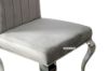 Picture of Test No Order - AITKEN Stainless Frame Velvet Dining Chair (Light Grey)