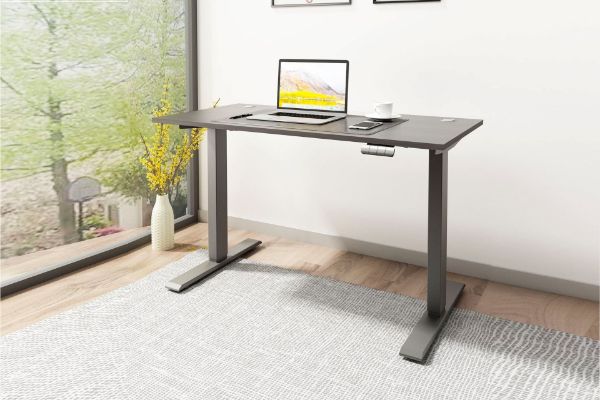 Picture of Test No Order - UP1 120 TWIN MOTOR Electric Height Adjustable Standing Desk (Black)