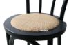 Picture of Test No Order - RAYMON Solid Beech Dining Chair with Rattan Seat (Black)