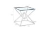 Picture of Test No Order - PYRAMID Stainless Steel Side Table (Silver)