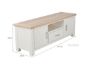 Picture of Test No Order - SICILY 161 TV Unit Solid Wood - Ash Top