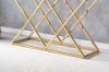 Picture of Test No Order - DIAMOND 120 Glass Top Console Table with Golden Stainless Frame