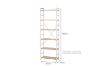 Picture of Test No Order - CITY 182cmx60cm Narrow Bookshelf (White)