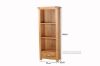 Picture of Test No Order - WESTMINSTER Solid Oak Wood 180cmx70cm Bookshelf