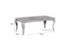 Picture of Test No Order - AITKEN 120 Marble Top Stainless Steel Coffee Table (Grey)