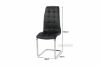 Picture of Test No Order - STOKES Dining Chair (Black/White)