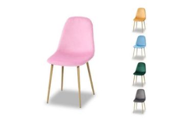 Picture of Test No Order - OSLO Velvet Dining Chair (Gold/Blue/Pink/Green/Grey)