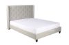 Picture of Test No Order - ELY Fabric Bed Frame in Queen/King Size (Light Grey)