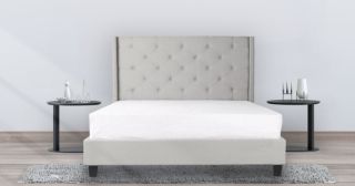 Picture of Test No Order - ELY Fabric Bed Frame - Queen