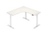 Picture of Test No Order - UP1 L-SHAPE Adjustable Desk Frame (White/Black)