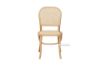 Picture of Test No Order - SYDNEE Solid Beech Rattan Back and Seat Dining Chair (Natural)