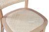 Picture of Test No Order - SYDNEE Solid Beech Rattan Back and Seat Dining Chair (Natural)