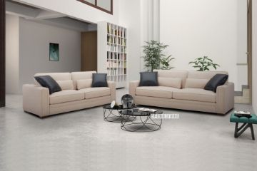 Picture of Test No Order - STANFORD Feather Filled Fabric Sofa in 3.5+2.5+1.5 Seat | Dust, Water & Oil Resistant (Cream Colour)