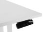 Picture of Test No Order - UP1 150/160 L-SHAPE Adjustable Height Desk (White Top White Base)