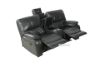 Picture of Test No Order - PASADENA Reclining Sofa Range in Air Leather (Grey)