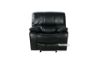 Picture of Test No Order - PASADENA Reclining Sofa Range in Air Leather (Black)