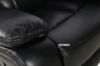 Picture of Test No Order - PASADENA Reclining Sofa Range in Air Leather (Black)