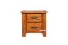 Picture of Test No Order - RIVERWOOD 2-Drawer Rustic Pine Bedside Table