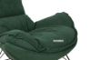 Picture of Test No Order - LOBSTER Fabric Rocking Chair With Footstool (Green)