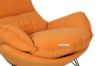 Picture of Test No Order - LOBSTER Fabric Rocking Chair With Footstool (Orange)