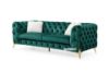 Picture of Test No Order - VIGO 3/2/1 Seater Chesterfield Velvet Tufted Sofa Range (Emerald Green)