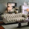 Picture of Test No Order - MARSALA 3/2/1 Seater Chesterfield Tufted Fabric Sofa Range