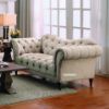 Picture of Test No Order - MARSALA 3/2/1 Seater Chesterfield Tufted Fabric Sofa Range