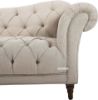 Picture of Test No Order - MARSALA 3/2/1 Seater Chesterfield Tufted Fabric Sofa Range