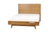 Picture of Test No Order - RETRO Oak Bed Frame in Queen/Super King Size (Maple Colour)