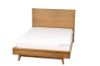 Picture of Test No Order - RETRO Oak Bed Frame in Queen/Super King Size (Maple Colour)