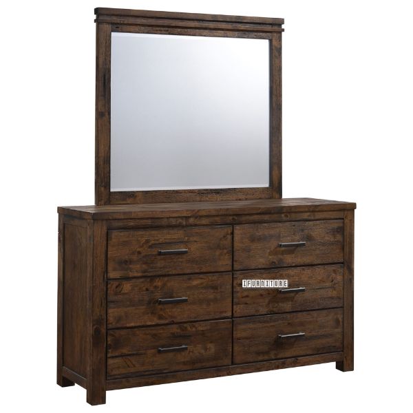 Picture of Test No Order - VENTURA - Dressing Table with Mirror