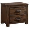 Picture of Test No Order - VENTURA 2-Drawer Oak Bedside Table