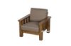 Picture of Test No Order - VENTURA 3/2/1 Seater Oak Sofa Range (Light Brown)