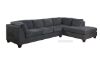 Picture of Test No Order - NEWTON Fabric Sectional (Dark Grey) - Facing Right without Ottoman