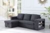 Picture of Test No Order - LUCENA Reversible Sectional Sofa Bed with Storage (Dark Grey)