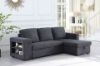 Picture of Test No Order - LUCENA Reversible Sectional Sofa Bed with Storage (Dark Grey)