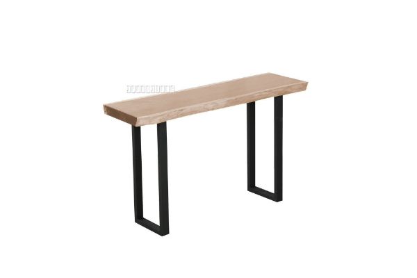 Picture of Test No Order - TASMAN Solid NZ Pine Console Table Live Edge - 1.3M