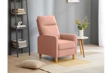 Picture of Test No Order - FINLEY Push Back Recliner Chair (Pink)