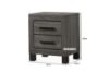 Picture of Test No Order - ROMNEY 2-Drawer Bedside Table (Grey)