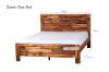 Picture of Test No Order - PHILIPPE Single/King Single/Double/Queen Size Acacia Wood Bed Frame (Rustic Java Colour)