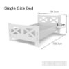 Picture of Test No Order - LEGARE COTTAGE Single Size Toddler Bed By Legaré (Tool Free)