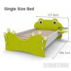 Picture of Test No Order - LEGARE FROG Toddler Bed Frame By Legaré in Single Size (Tool Free Installation)