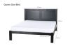 Picture of Test No Order - METRO Pine Bed Frame Single/King Single/Double/Queen/King Size (Black)