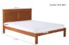 Picture of Test No Order - METRO Pine Bed Frame Single/King Single/Double/Queen Size (Caramel)