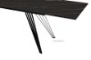 Picture of Test No Order - RANGER 160-240 Extension Ceramic Marble Dining Table (Matt Golden Black)