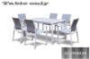 Picture of Test No Order - CARDIFF Outdoor Aluminum Dining Table (160x90x73) 